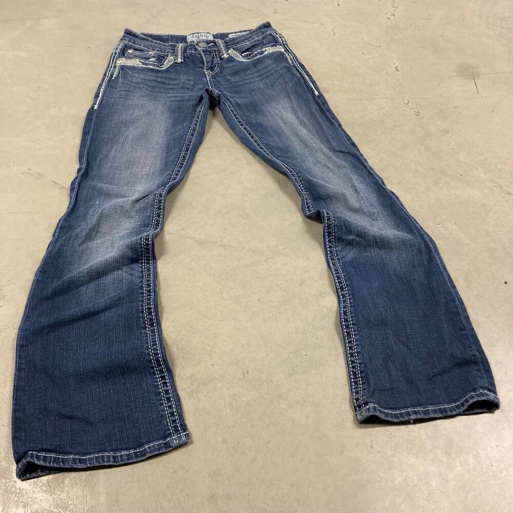 Y2k western low rise daytrip bootcut jeans 26x28